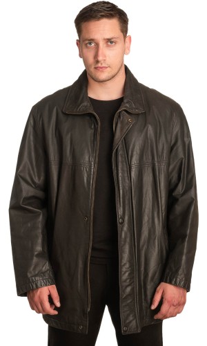 Γνήσιο Ανδρικό Δερμάτινο Μπουφάν - A283