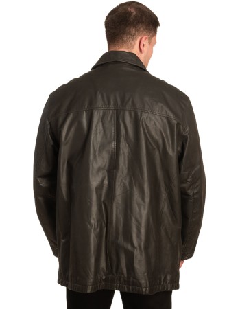 Γνήσιο Ανδρικό Δερμάτινο Μπουφάν - A283