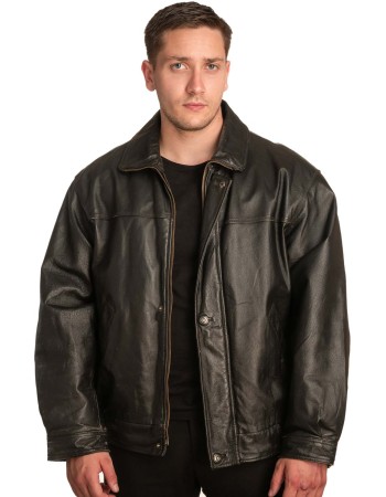 Γνήσιο Ανδρικό Δερμάτινο Μπουφάν - A285