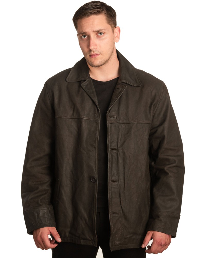 Γνήσιο Ανδρικό Δερμάτινο Σακάκι - Α286