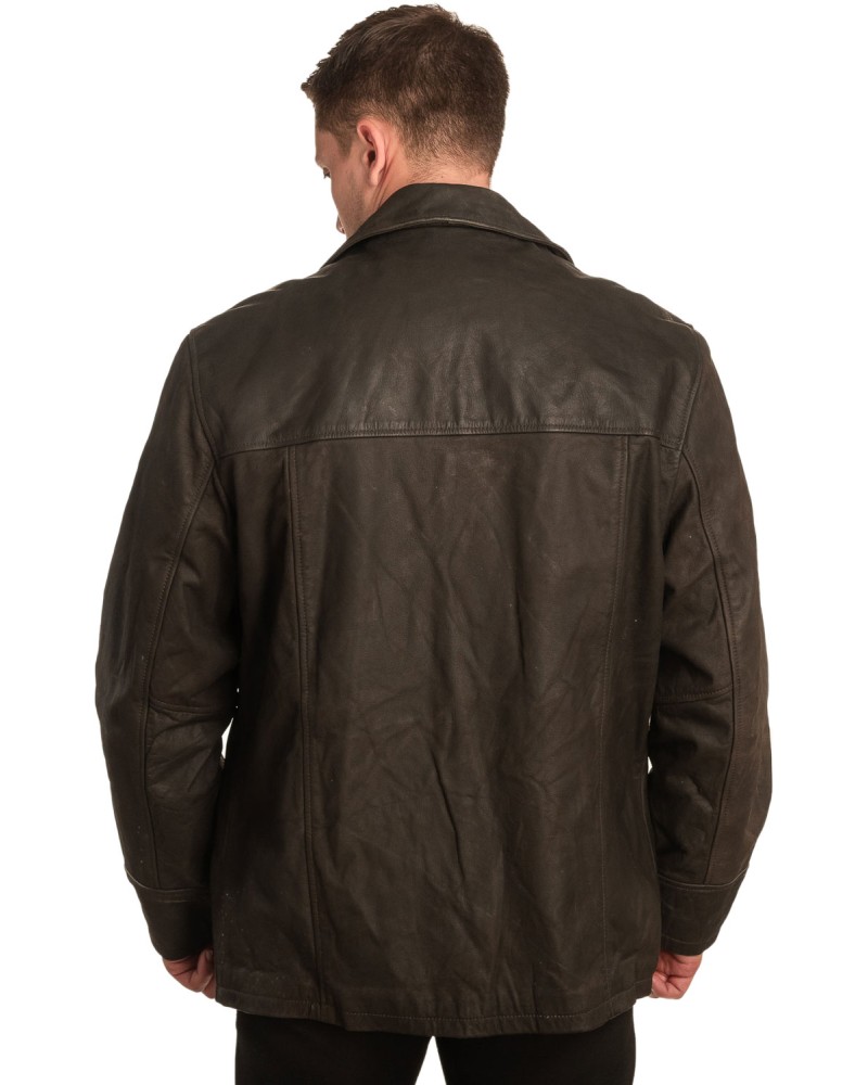 Γνήσιο Ανδρικό Δερμάτινο Σακάκι - Α286