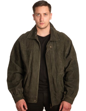 Γνήσιο Ανδρικό Δερμάτινο Μπουφάν - A287