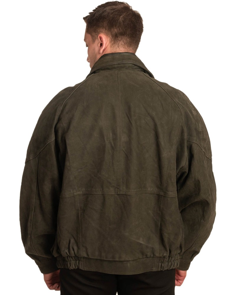 Γνήσιο Ανδρικό Δερμάτινο Μπουφάν - A287