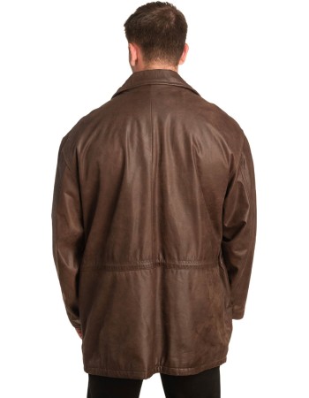 Γνήσιο Ανδρικό Δερμάτινο Μπουφάν - A289