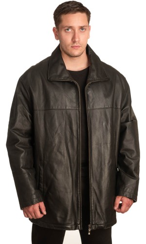 Γνήσιο Ανδρικό Δερμάτινο Μπουφάν - A290