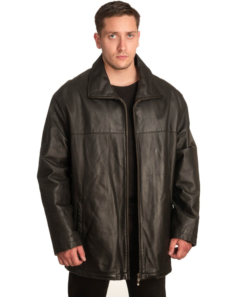 Γνήσιο Ανδρικό Δερμάτινο Μπουφάν - A290