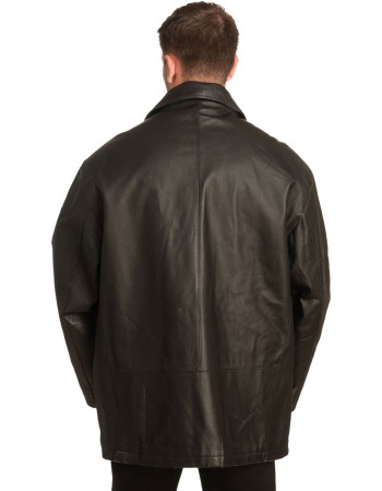 Γνήσιο Ανδρικό Δερμάτινο Μπουφάν - A290