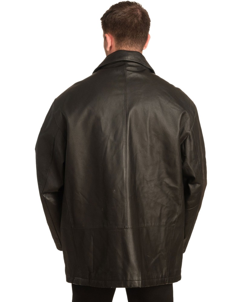 Γνήσιο Ανδρικό Δερμάτινο Μπουφάν - A290