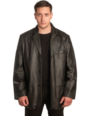 Γνήσιο Ανδρικό Δερμάτινο Σακάκι - Α291