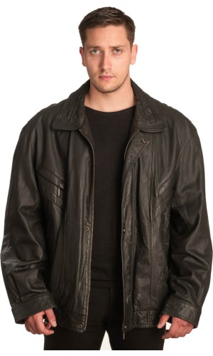 Γνήσιο Ανδρικό Δερμάτινο Μπουφάν - A294