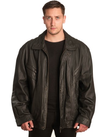 Γνήσιο Ανδρικό Δερμάτινο Μπουφάν - A294