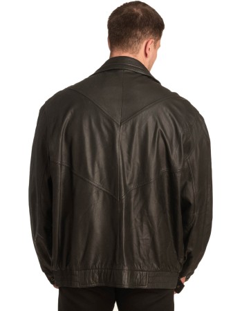 Γνήσιο Ανδρικό Δερμάτινο Μπουφάν - A294