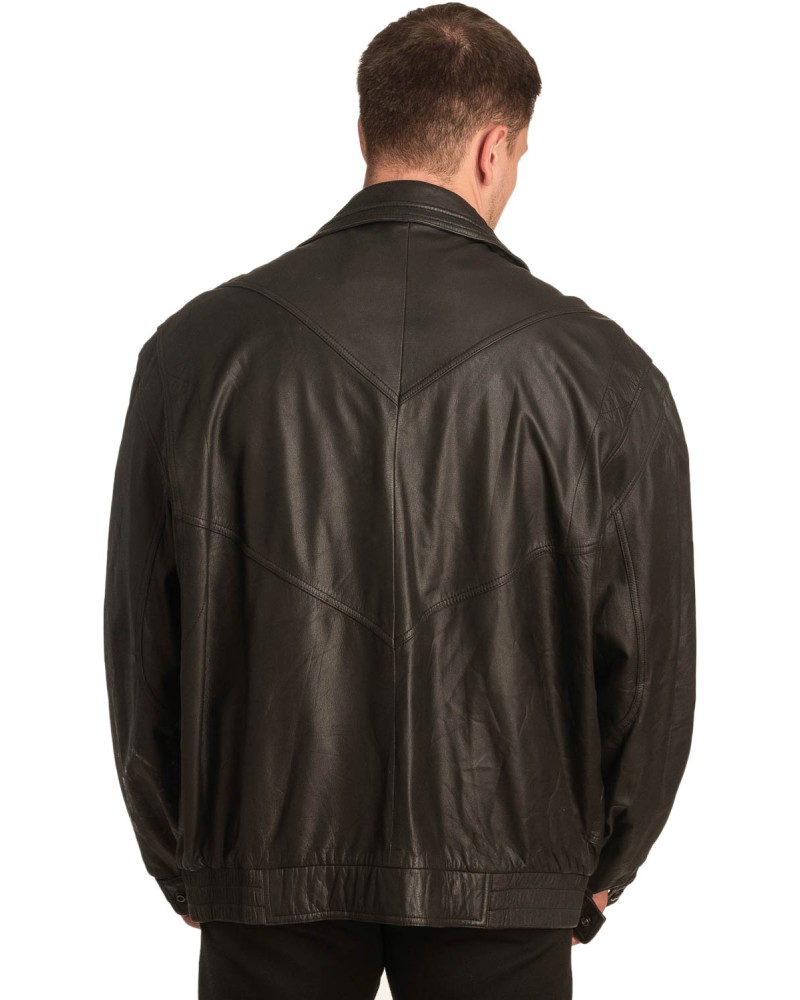 Γνήσιο Ανδρικό Δερμάτινο Μπουφάν - A294