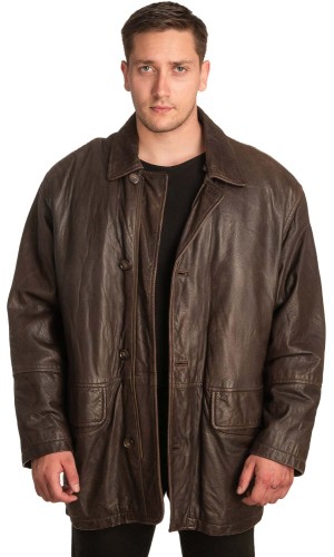 Γνήσιο Ανδρικό Δερμάτινο Σακάκι - Α296