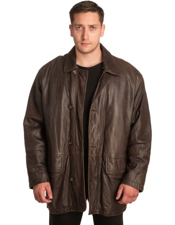 Γνήσιο Ανδρικό Δερμάτινο Σακάκι - Α296