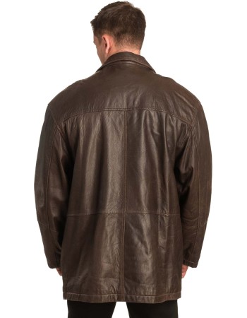 Γνήσιο Ανδρικό Δερμάτινο Σακάκι - Α296