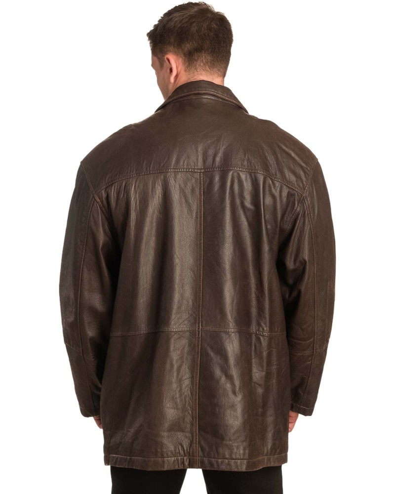 Γνήσιο Ανδρικό Δερμάτινο Σακάκι - Α296