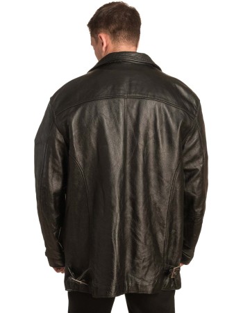 Γνήσιο Ανδρικό Δερμάτινο Μπουφάν - A297