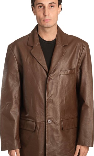 Γνήσιο Ανδρικό Δερμάτινο Σακάκι - Α305