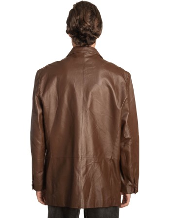 Γνήσιο Ανδρικό Δερμάτινο Σακάκι - Α305