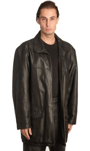 Γνήσιο Ανδρικό Δερμάτινο Μπουφάν - A310