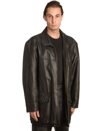 Γνήσιο Ανδρικό Δερμάτινο Μπουφάν - A310