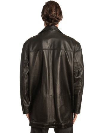 Γνήσιο Ανδρικό Δερμάτινο Μπουφάν - A310