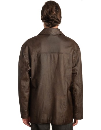 Γνήσιο Ανδρικό Δερμάτινο Μπουφάν - A315