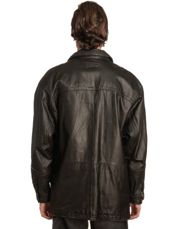 Γνήσιο Ανδρικό Δερμάτινο Μπουφάν - A317