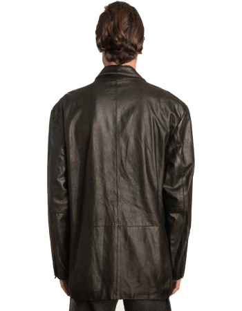 Γνήσιο Ανδρικό Δερμάτινο Σακάκι - Α321