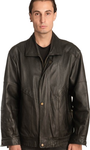 Γνήσιο Ανδρικό Δερμάτινο Μπουφάν - A322