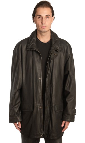 Γνήσιο Ανδρικό Δερμάτινο Μπουφάν - A325