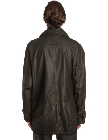 Γνήσιο Ανδρικό Δερμάτινο Μπουφάν - A325