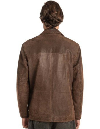 Γνήσιο Ανδρικό Δερμάτινο Σακάκι - Α331