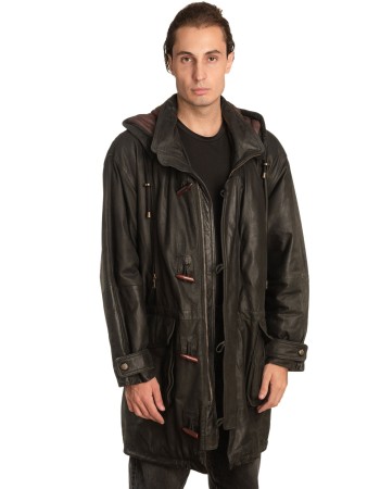 Γνήσιο Ανδρικό Δερμάτινο Μπουφάν - A337