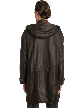 Γνήσιο Ανδρικό Δερμάτινο Μπουφάν - A337