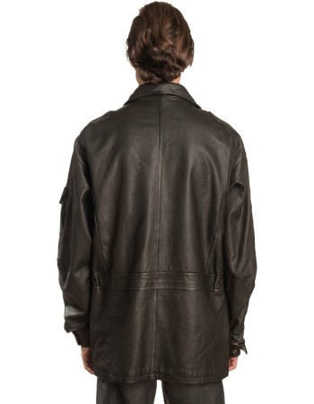 Γνήσιο Ανδρικό Δερμάτινο Μπουφάν - A338