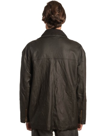Γνήσιο Ανδρικό Δερμάτινο Μπουφάν - A343