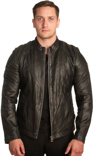 Γνήσιο Ανδρικό Δερμάτινο Μπουφάν - A352