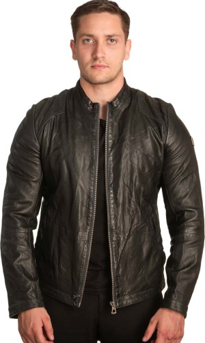 Γνήσιο Ανδρικό Δερμάτινο Μπουφάν - A352