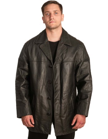 Γνήσιο Ανδρικό Δερμάτινο Σακάκι - Α357