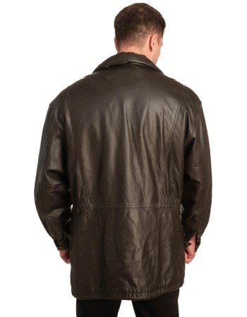 Γνήσιο Ανδρικό Δερμάτινο Μπουφάν - A360