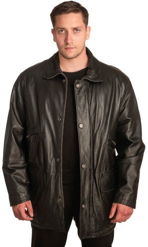 Γνήσιο Ανδρικό Δερμάτινο Μπουφάν – A368
