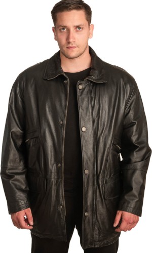 Γνήσιο Ανδρικό Δερμάτινο Μπουφάν – A368