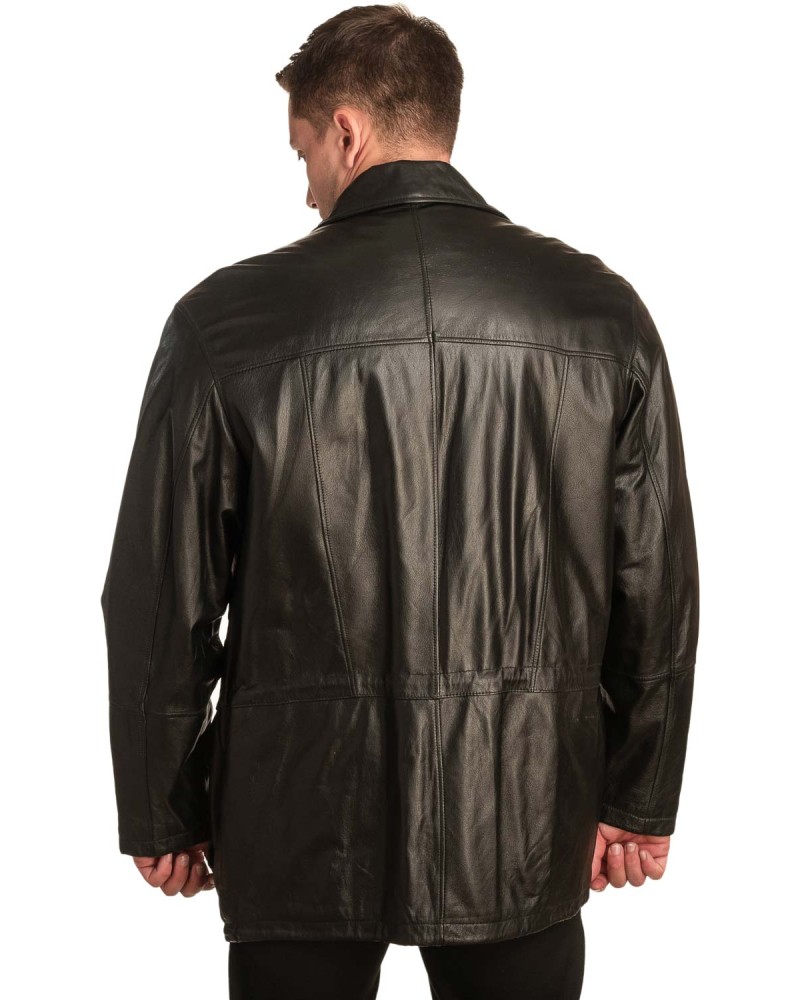 Γνήσιο Ανδρικό Δερμάτινο Μπουφάν – A368