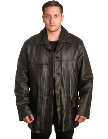 Γνήσιο Ανδρικό Δερμάτινο Μπουφάν – A370