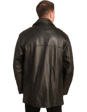 Γνήσιο Ανδρικό Δερμάτινο Μπουφάν – A370