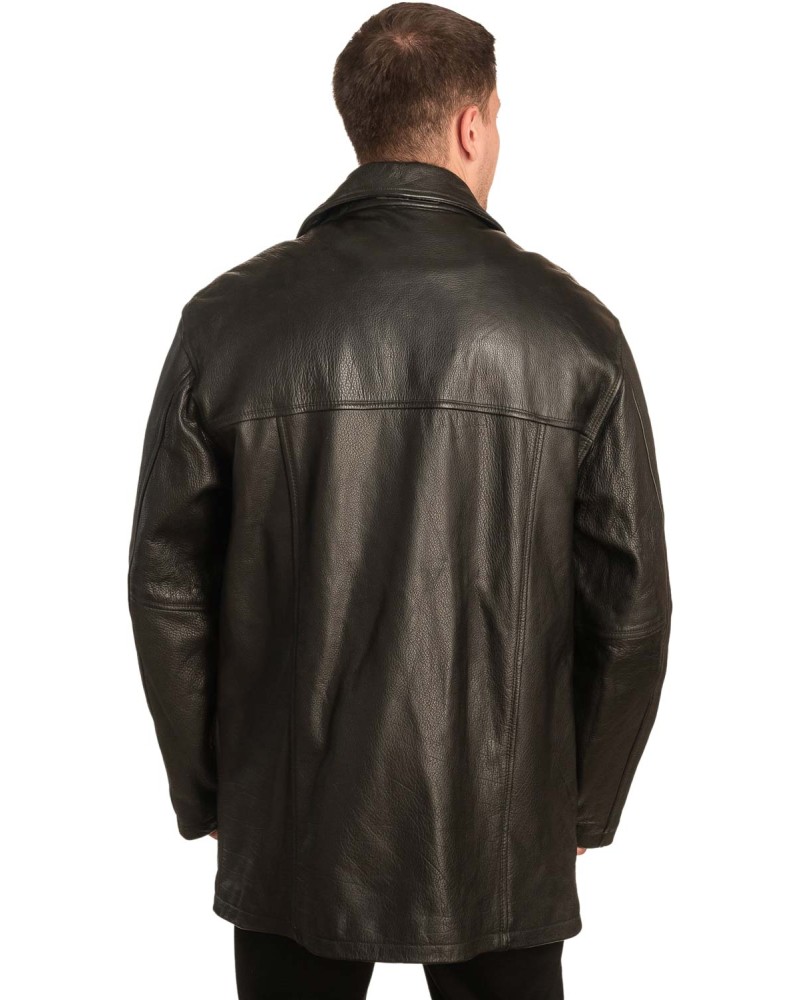 Γνήσιο Ανδρικό Δερμάτινο Μπουφάν – A370