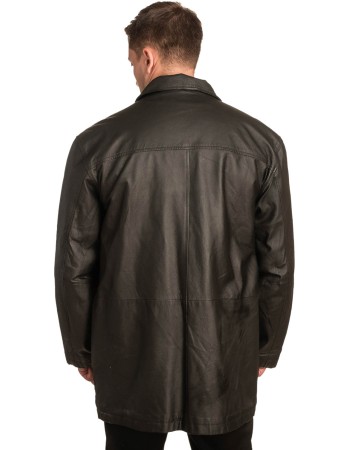 Γνήσιο Ανδρικό Δερμάτινο Μπουφάν – A372