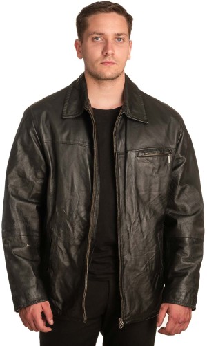 Γνήσιο Ανδρικό Δερμάτινο Μπουφάν – A374